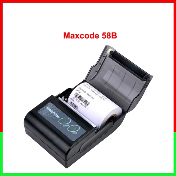 Máy in hóa đơn bluetooth Maxcode 58B - Máy in bill cầm tay giá rẻ