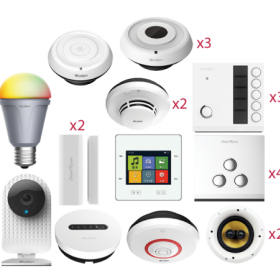 Trọn Bộ Nhà 2 Phòng Ngủ, Phòng Khách, Bếp, Báo Trộm, Nhạc Mp3