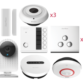 Trọn Bộ Thiết Bị Cho Nhà 2 Phòng Ngủ, 1 Phòng Khách (Bếp), Báo Trộm