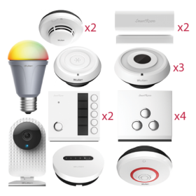 Trọn Bộ Thiết Bị Cho Nhà 2 Phòng Ngủ, Phòng Khách, Bếp, Báo Trộm