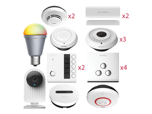 Trọn Bộ Thiết Bị Cho Nhà 2 Phòng Ngủ, Phòng Khách, Bếp, Báo Trộm